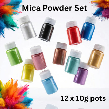Mica Powder Set - 12 x 10g